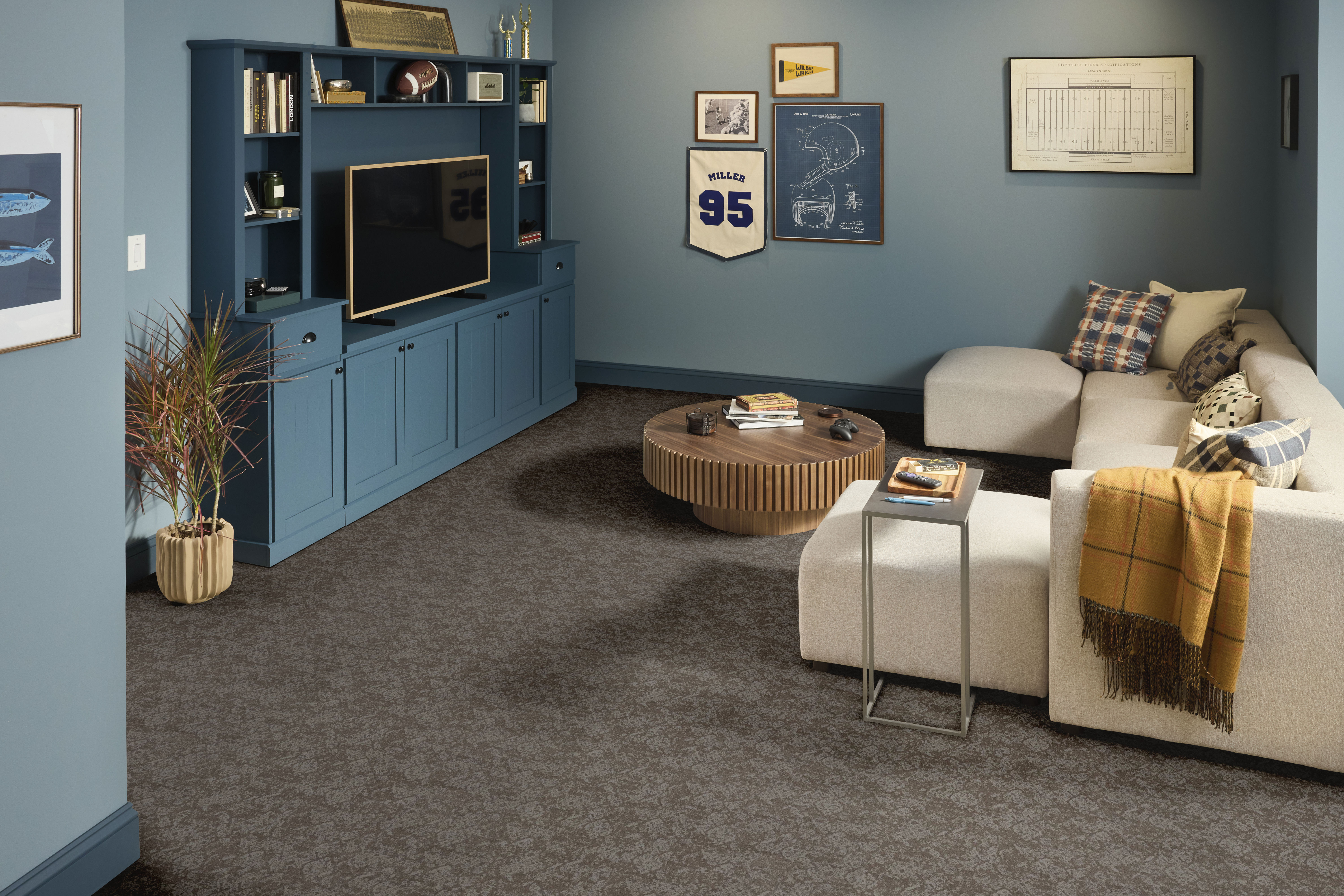 SOL GuruGuruBeanie LightGray　DarkGray Free Spirit - Grounded Grey Carpet | Shaw Floors
